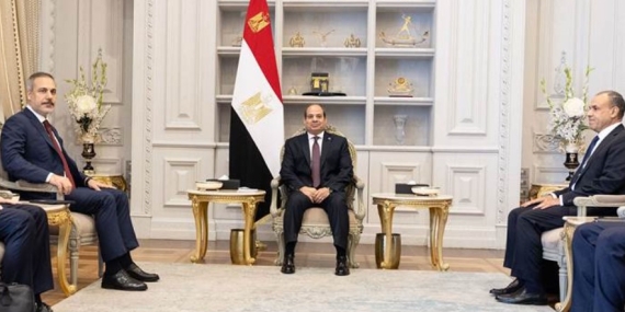 Fidan, Sisi ile El Alameyn’de Görüştü