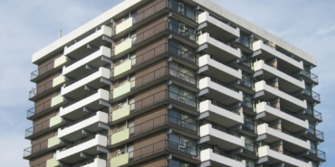 Kiralık dairelerin bulunduğu apartman